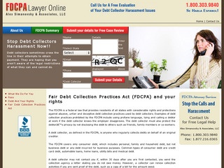 FDCPA Lawyer Online
